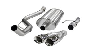 Ford F-150 Performance Exhaust - CORSA Performance - Cat Back Sport - Polished - `11-`14